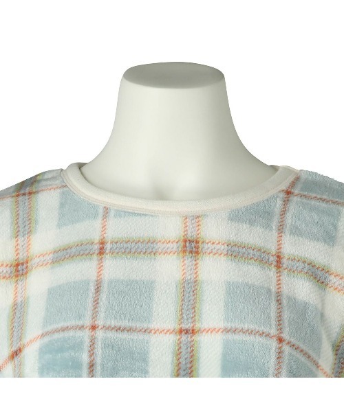 KID BLUE(キッドブルー)の「キッドブルー -23シャギータータンチェック -長袖トップス -KRVN575 -kidblue(その他トップス・レディース・レッド/サンドベージュ/サックスブルー・M)」の12枚目の写真