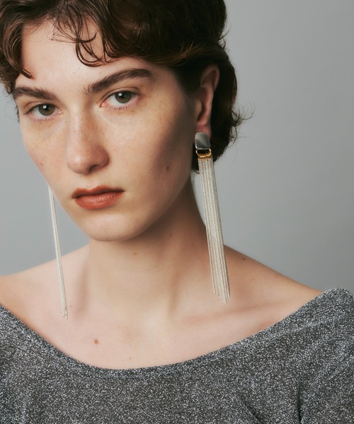 loni（ロニ）の「【金属アレルギー対応】Willow Fringe Pierce/フリンジピアス（ピアス（両耳用）・レディース・その他・FREE）」の13枚目の写真