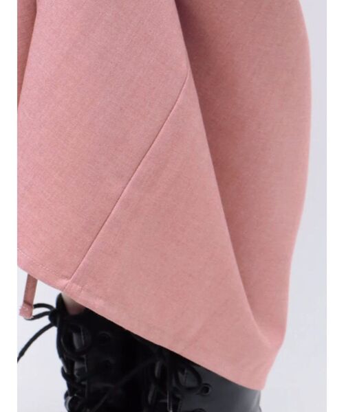 jouetie（ジュエティ）の「シャーリングキャミワンピース（ワンピース・レディース・グレー/ピンク/ブラック・MEDIUM）」の15枚目の写真