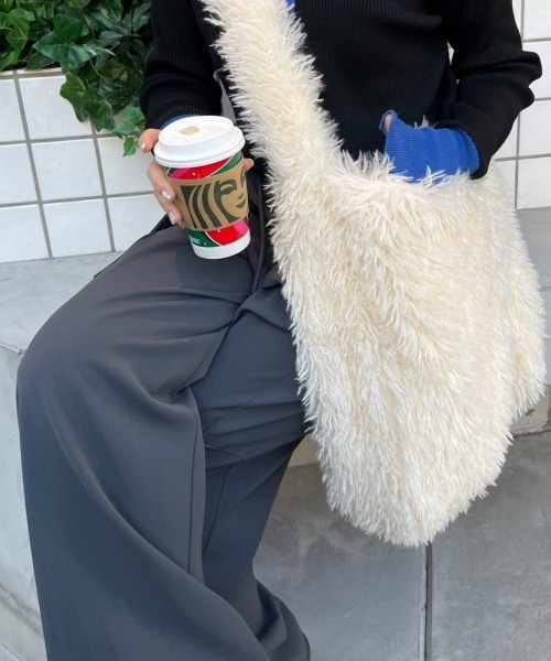 nemne store（ネンネストア）の「《Delfy》ドローコードカーゴスラックス（スラックス・レディース・ブラック/グレー・フリー）」の11枚目の写真