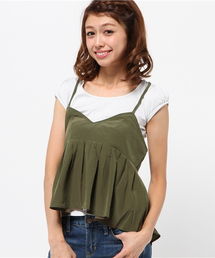 mystic | 【mystic】ピーチショートキャミソール(シャツ/ブラウス)