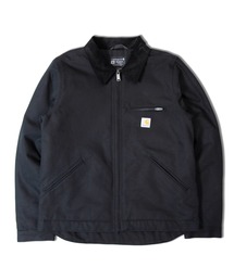 Carharttカーハートダック地ナイロンヘビーワークジャケット裏キルティング黒 Carhartt カーハート V01 ダック ワークベスト ｜ ベスト メンズ