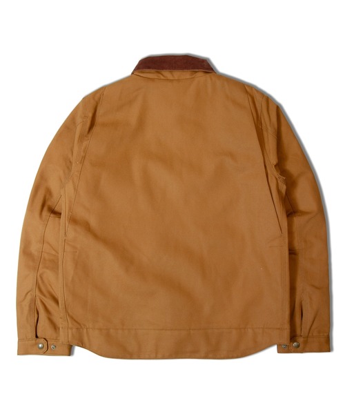 Carhartt（カーハート）の「CARHARTT-  DUCK DETROIT JACKET（その他アウター・メンズ・ブラック/ブラウン・S/L/M）」の4枚目の写真