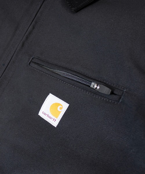 Carhartt（カーハート）の「CARHARTT-  DUCK DETROIT JACKET（その他アウター・メンズ・ブラック/ブラウン・S/L/M）」の6枚目の写真