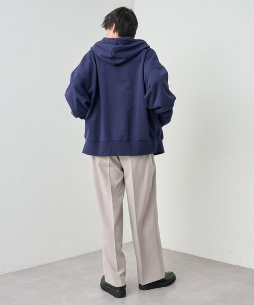 COLONY 2139（コロニートゥーワンスリーナイン）の「サステナブルストレッチイージーワイドスラックス（スラックス・メンズ・ブラック/グレイッシュベージュ/グリーン/チャコールグレー・MEDIUM/LARGE）」の19枚目の写真