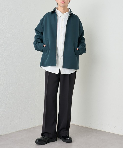 COLONY 2139（コロニートゥーワンスリーナイン）の「サステナブルストレッチイージーワイドスラックス（スラックス・メンズ・ブラック/グレイッシュベージュ/グリーン/チャコールグレー・MEDIUM/LARGE）」の14枚目の写真