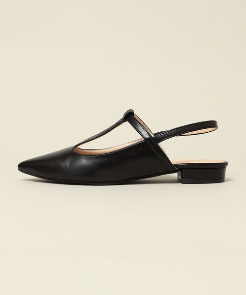 quaranciel(カランシエル)の「quaranciel: Tストラップ ポインテッド パンプス(パンプス・レディース・ブラック/ピンク/ブルー・25/45/40/30/35)」の21枚目の写真