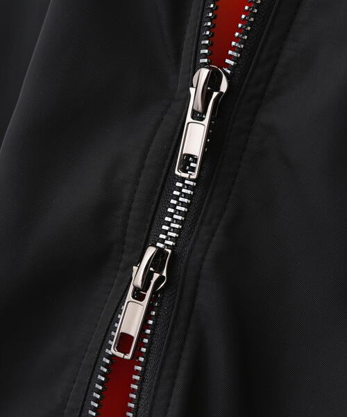 Risley（リズレー）の「Risley(リズレー) 別注MA-1 ワンピース（ワンピース・レディース・ブラック/ベージュ・F）」の7枚目の写真