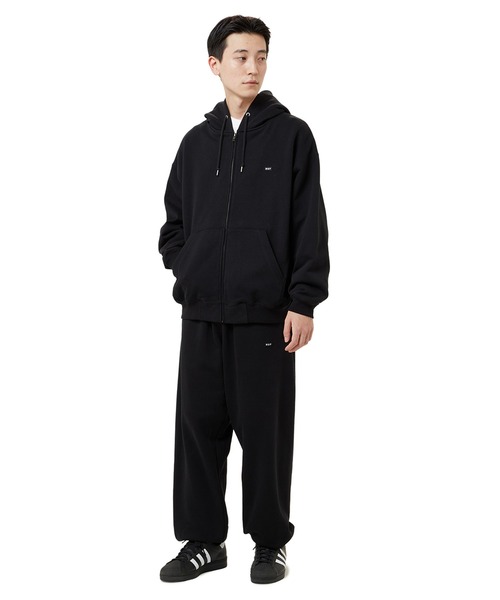 HUF（ハフ）の「CLASSIC FLEECE FULL ZIP HOODIE / HUF フルジップ