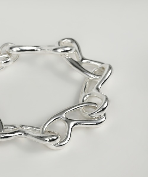 Nothing And Others(ナッシングアンドアザーズ)の「「Nothing And Others/ナッシングアンドアザーズ」Prezels Bracelet(ブレスレット・レディース・シルバー・FREE)」の4枚目の写真