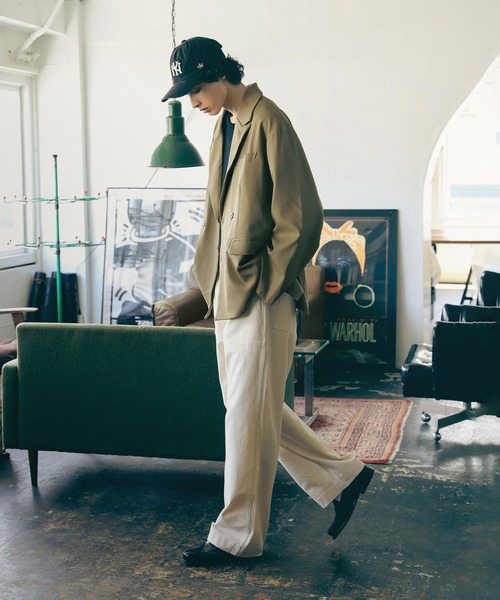 Bleme（ブレム）の「オーバーサイズ セミピークドラペル ダブル