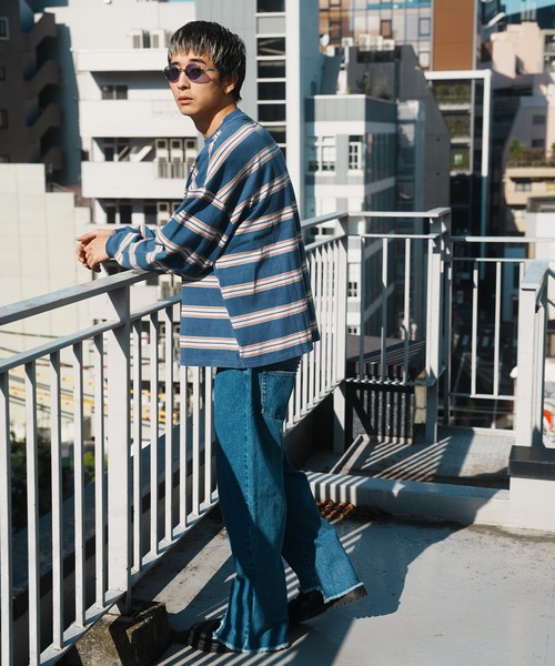 JACKROSE（ジャックローズ）の「JE-CHEMICAL BORDER LS TEE（Tシャツ/カットソー・メンズ・ネイビー/ホワイト/ブラウン・M/L）」の20枚目の写真