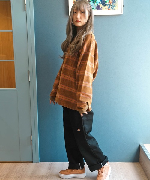 JACKROSE（ジャックローズ）の「JE-CHEMICAL BORDER LS TEE（Tシャツ/カットソー・メンズ・ネイビー/ホワイト/ブラウン・M/L）」の16枚目の写真