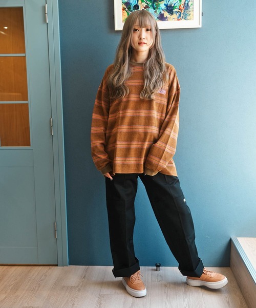 JACKROSE（ジャックローズ）の「JE-CHEMICAL BORDER LS TEE（Tシャツ/カットソー・メンズ・ネイビー/ホワイト/ブラウン・M/L）」の11枚目の写真