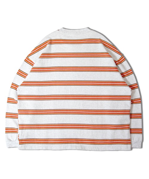 JACKROSE（ジャックローズ）の「JE-CHEMICAL BORDER LS TEE（Tシャツ/カットソー・メンズ・ネイビー/ホワイト/ブラウン・M/L）」の21枚目の写真