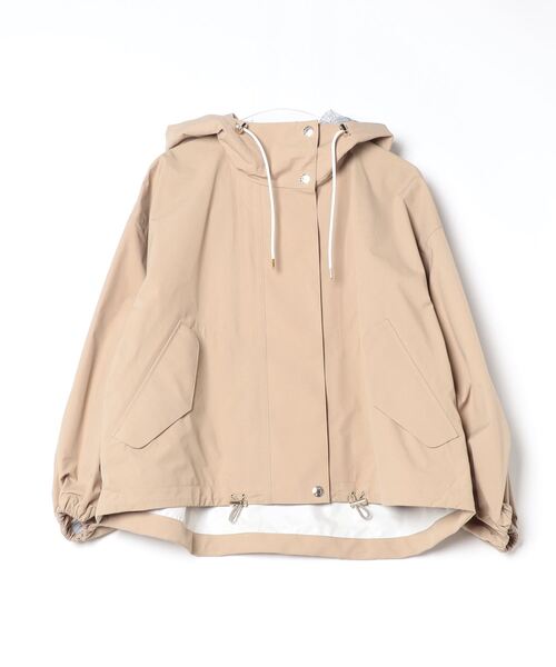 Mackintosh（マッキントッシュ）の「RAINTEC SKYE PARKA SHORT（ブルゾン・レディース・ベージュ/ホワイト/ブラック/カーキ・4/6）」の4枚目の写真