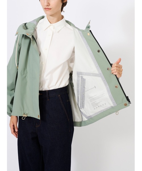 Mackintosh（マッキントッシュ）の「RAINTEC SKYE PARKA SHORT（ブルゾン・レディース・ベージュ/ホワイト/ブラック/カーキ・4/6）」の10枚目の写真
