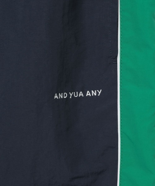 GLOBAL WORK（グローバルワーク）の「トラックパンツ/AND YUA ANY/104714（その他パンツ・キッズ・ネイビー/ブラック・150cm/160cm）」の4枚目の写真