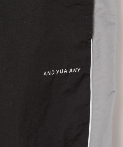 GLOBAL WORK（グローバルワーク）の「トラックパンツ/AND YUA ANY/104714（その他パンツ・キッズ・ネイビー/ブラック・150cm/160cm）」の3枚目の写真
