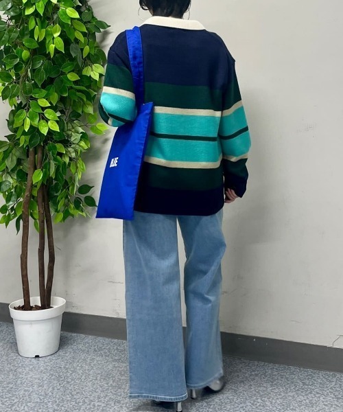SOMETHING(サムシング)の「SOMETHING(サムシング)【レディース】「LISA」セミワイドパンツ(デニムパンツ・レディース・ライトインディゴブルー・25inch/26inch/27inch/28inch/29inch/30inch/31inch)」の21枚目の写真