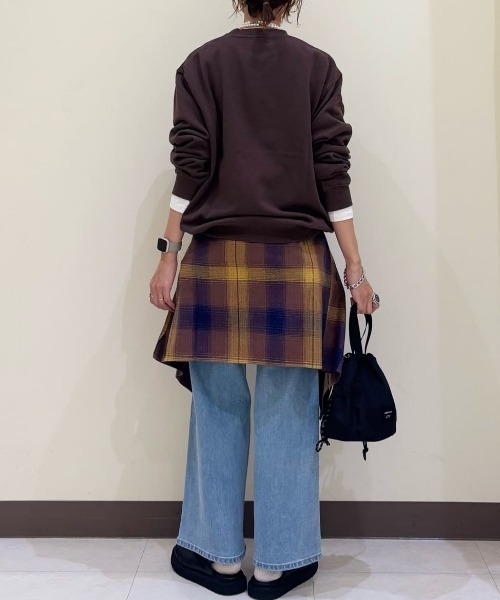 SOMETHING(サムシング)の「SOMETHING(サムシング)【レディース】「LISA」セミワイドパンツ(デニムパンツ・レディース・ライトインディゴブルー・25inch/26inch/27inch/28inch/29inch/30inch/31inch)」の16枚目の写真