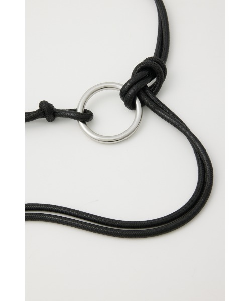 LAGUA GEM（ラグアジェム）の「RING STRING ベルト（ベルト・レディース・ブラック・FREE）」の5枚目の写真