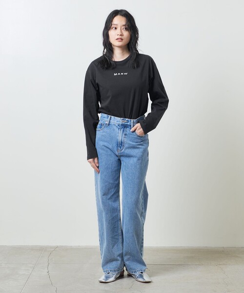 ２点セット　MARW UNITED ARROWS シアー ロングトップス　パンツ マルゥユナイテッドアローズ シアーロングトップス パンツ 2点セット