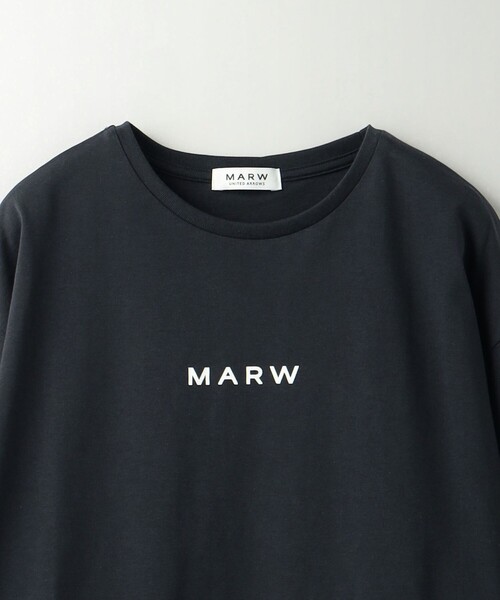 MARW UNITED ARROWS（マルゥ ユナイテッドアローズ）の「＜MARW UNITED ARROWS＞ロゴ ロングスリーブ Tシャツ（Tシャツ/カットソー・レディース・ブラック/ホワイト・FREE）」の11枚目の写真