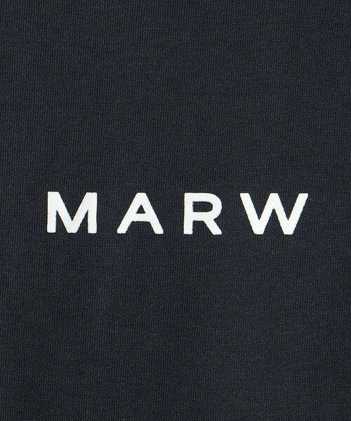 MARW UNITED ARROWS（マルゥ ユナイテッドアローズ）の「＜MARW UNITED ARROWS＞ロゴ ロングスリーブ Tシャツ（Tシャツ/カットソー・レディース・ブラック/ホワイト・FREE）」の13枚目の写真