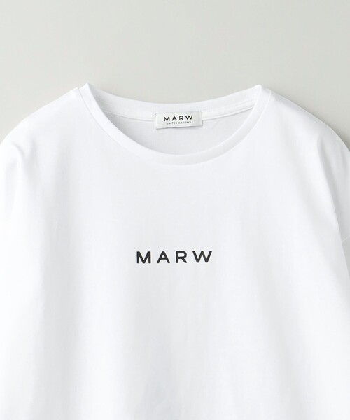 MARW UNITED ARROWS（マルゥ ユナイテッドアローズ）の「＜MARW UNITED ARROWS＞ロゴ ロングスリーブ Tシャツ（Tシャツ/カットソー・レディース・ブラック/ホワイト・FREE）」の17枚目の写真