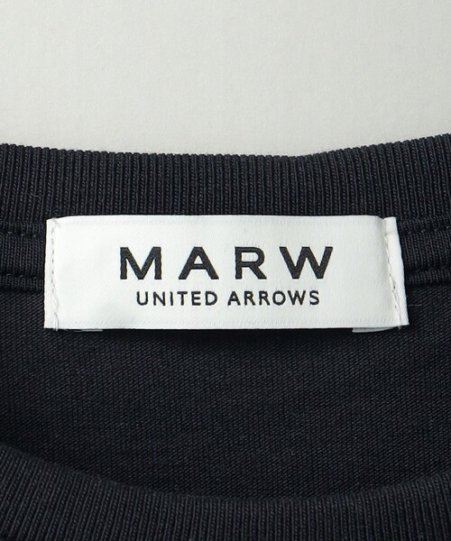 MARW UNITED ARROWS（マルゥ ユナイテッドアローズ）の「＜MARW UNITED ARROWS＞ロゴ ロングスリーブ Tシャツ（Tシャツ/カットソー・レディース・ブラック/ホワイト・FREE）」の19枚目の写真
