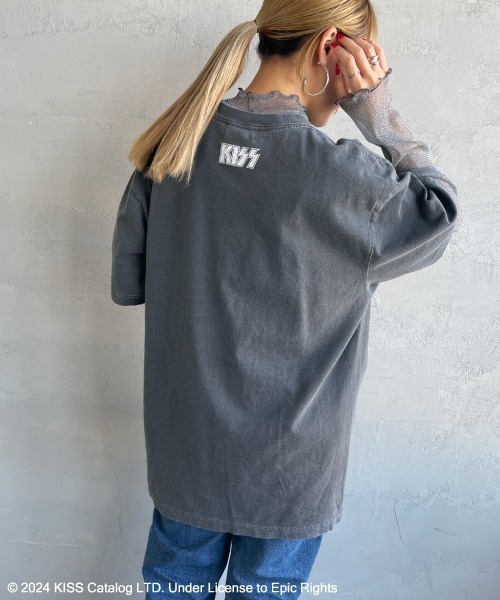 GOOD ROCK SPEED/グッドロックスピード] 別注 KISS ロックプリントT