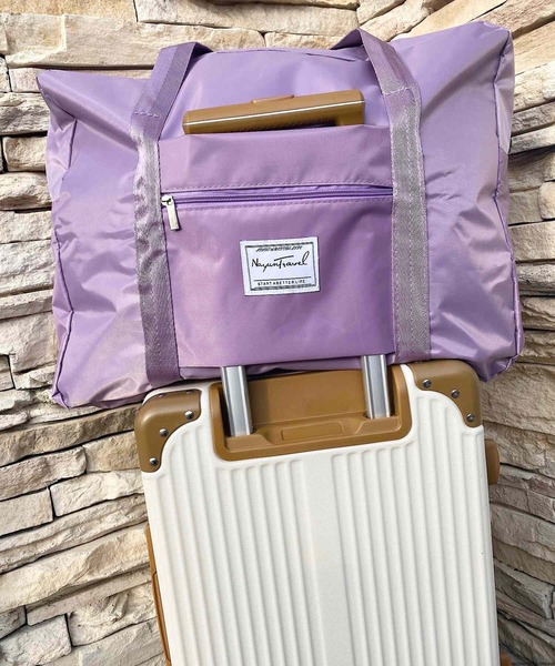 TONE SELECT GOODS(トーンセレクトグッズ)の「Liaa/キャリーオントラベルバッグ A18218(ハンドバッグ・レディース・グレー/ブルー/ブラック/パープル/ピンク・FREE)」の5枚目の写真