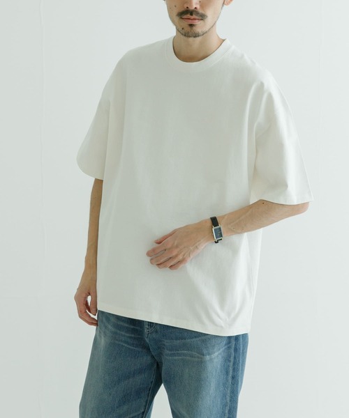 URBAN RESEARCH(アーバンリサーチ)の「『接触冷感』ヘビールーズクールTシャツ(Tシャツ/カットソー・メンズ・ブラック/ホワイト/グリーン/ブラウン系その他/レッド系その他・MEDIUM/LARGE/X-LARGE)」の17枚目の写真
