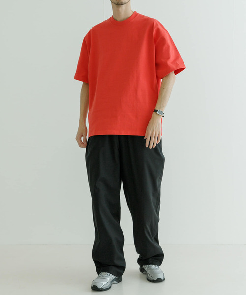 URBAN RESEARCH(アーバンリサーチ)の「『接触冷感』ヘビールーズクールTシャツ(Tシャツ/カットソー・メンズ・ブラック/ホワイト/グリーン/ブラウン系その他/レッド系その他・MEDIUM/LARGE/X-LARGE)」の11枚目の写真