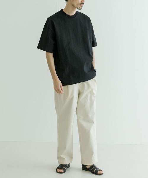 URBAN RESEARCH(アーバンリサーチ)の「『接触冷感』ヘビールーズクールTシャツ(Tシャツ/カットソー・メンズ・ブラック/ホワイト/グリーン/ブラウン系その他/レッド系その他・MEDIUM/LARGE/X-LARGE)」の7枚目の写真