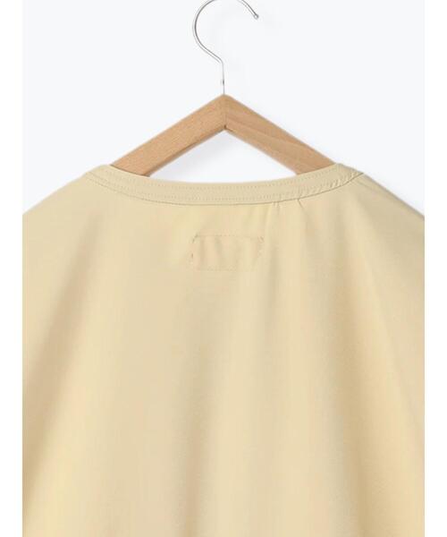 Samansa Mos2 blue（サマンサモスモスブルー）の「【イージーケア】ウエストドロストブルゾン（ブルゾン・レディース・イエロー/ライトベージュ/ブラック・F）」の11枚目の写真