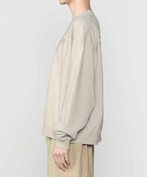 SEDAN ALL-PURPOSE(セダンオールパーパス)の「SEDAN ALL-PURPOSE | ロゴ スウェット MEN(スウェット・メンズ・カーキ系1/ライトグレー・XL/L/M)」の13枚目の写真