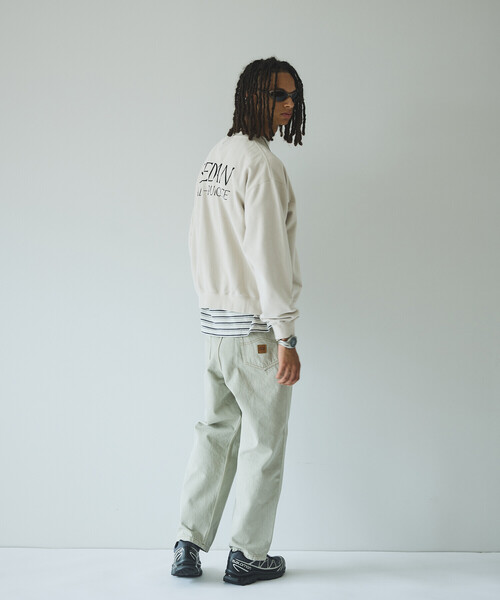 SEDAN ALL-PURPOSE(セダンオールパーパス)の「SEDAN ALL-PURPOSE | ロゴ スウェット MEN(スウェット・メンズ・カーキ系1/ライトグレー・XL/L/M)」の18枚目の写真