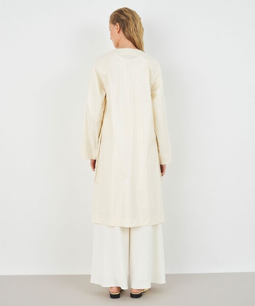 DES PRES（デ・プレ）の「ライトエクリュコーティング レイヤードコート（その他アウター・レディース・ホワイト・FREE）」の14枚目の写真