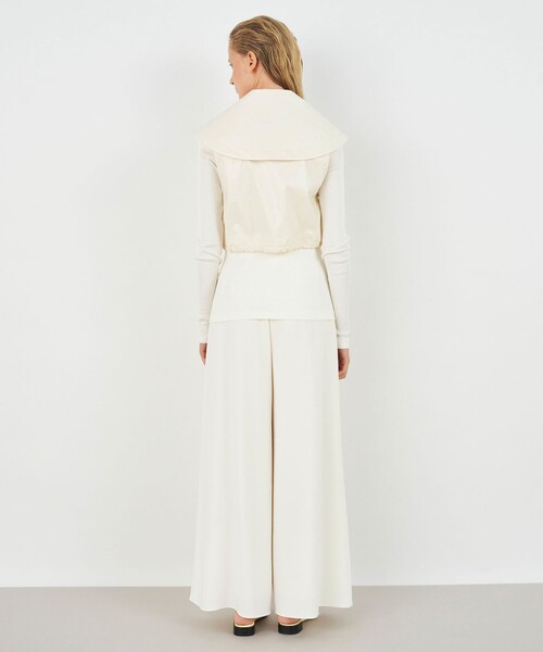 DES PRES（デ・プレ）の「ライトエクリュコーティング レイヤードコート（その他アウター・レディース・ホワイト・FREE）」の17枚目の写真