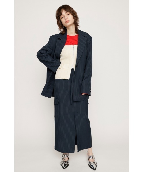 セール】PK KNIT BUSTIER ポケット ニット ビスチェ（チューブトップ