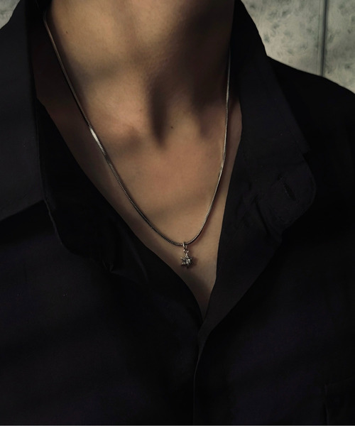 SILVER BULLET（シルバーバレット）の「『SBLT』ユニセックス 925シルバートップ ミニ ネックレス（ネックレス・レディース・ブルー系その他/シルバー系その他/ホワイト/ホワイト系その他/ピンク/ブラック系その他/ブルー/シルバー/ブラック/ピンク系その他・ONE SIZE）」の14枚目の写真