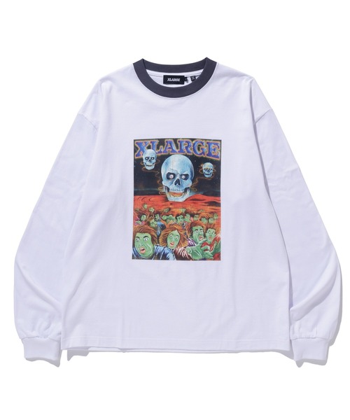 Apocalypse Ringer XLARGE(エクストララージ)の「ZOMBIE APOCALYPSE RINGER L/S TEE(Tシャツ/カットソー)」 - WEAR