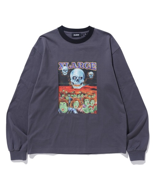 Apocalypse Ringer XLARGE(エクストララージ)の「ZOMBIE APOCALYPSE RINGER L/S TEE(Tシャツ/カットソー)」 - WEAR