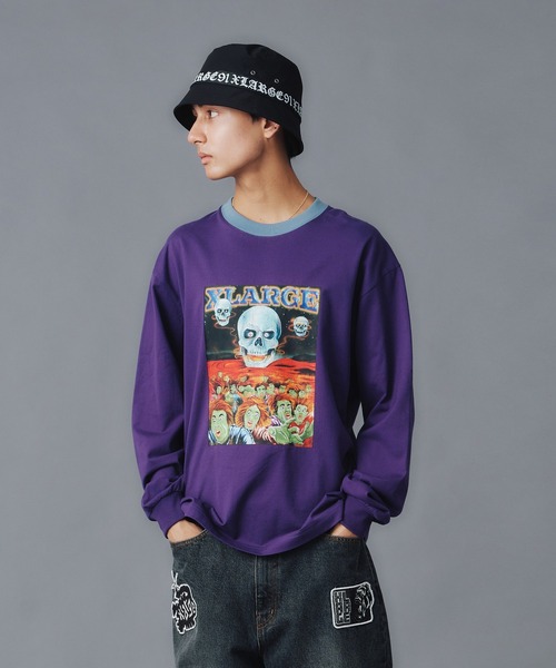 Apocalypse Ringer XLARGE(エクストララージ)の「ZOMBIE APOCALYPSE RINGER L/S TEE(Tシャツ/カットソー)」 - WEAR