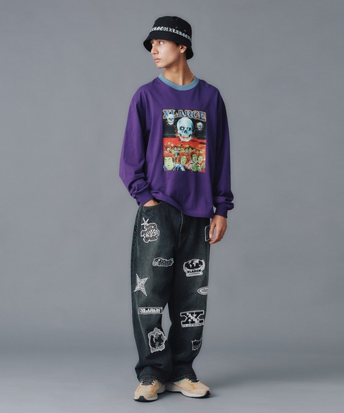 Apocalypse Ringer XLARGE(エクストララージ)の「ZOMBIE APOCALYPSE RINGER L/S TEE(Tシャツ/カットソー)」 - WEAR