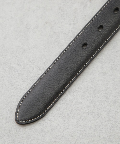 NANO universe(ナノユニバース)の「スプリットレザーベルト 2(ベルト・メンズ・ブラック/キャメル/ブラウン・FREE)」の5枚目の写真