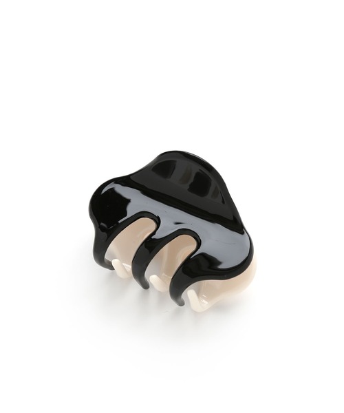 colleca la（コレカラ）の「バイカラーミニバンスクリップ（バレッタ/ヘアクリップ・レディース・イエロー/ブラック/ピンク・ﾌﾘ-）」の9枚目の写真