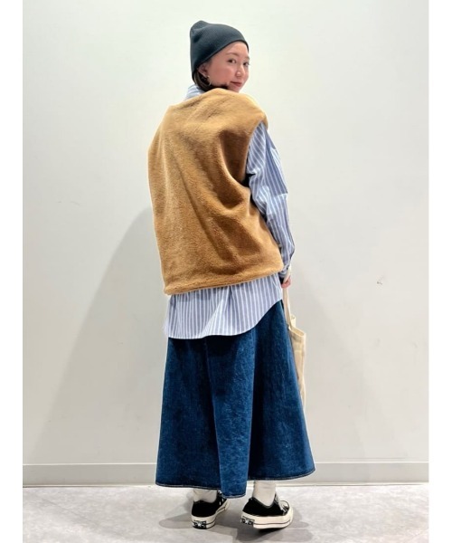 BACK NUMBER（バックナンバー）の「BACK NUMBER(バックナンバー)マーメイドスカート（スカート・レディース・ダークインディゴブルー・M/L）」の17枚目の写真